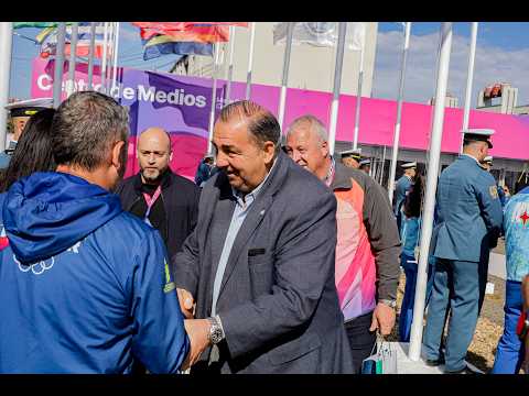 Juegos Suramericanos: Poletti y Pullaro recibieron a las delegaciones en la Villa Deportiva