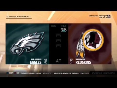 Madden 18 Career Mode RB - 2018 Washington Redskins (Week 8) (Part 29)