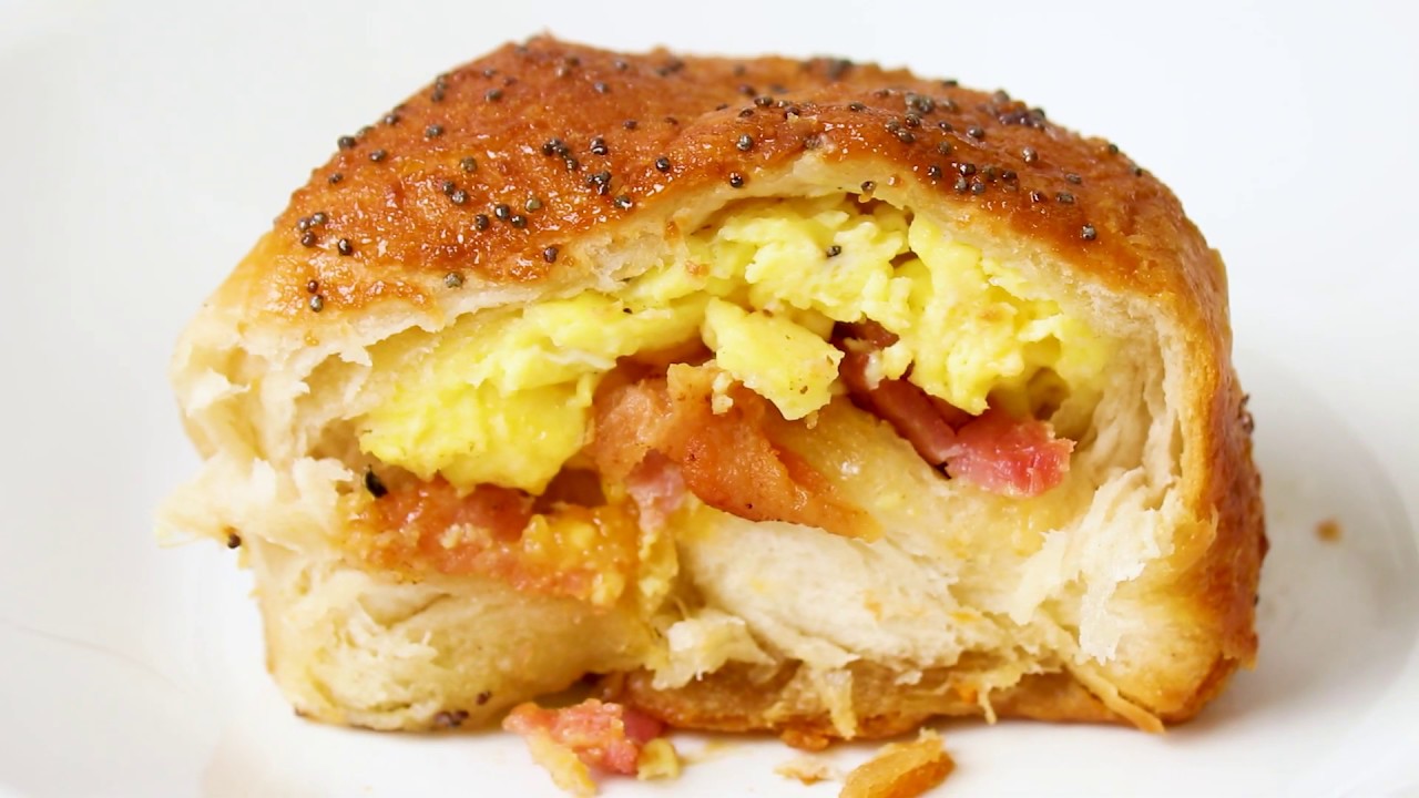 Glazed Breakfast Biscuit Bombs