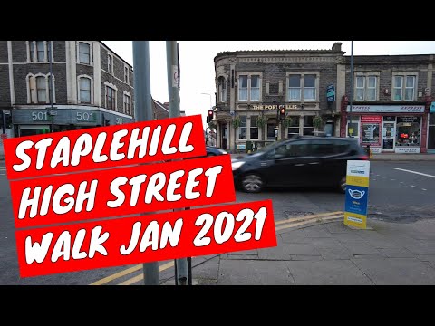 DJI Pocket 2 Staple Hill High Street Shops Down To Page Park 4K 50FPS