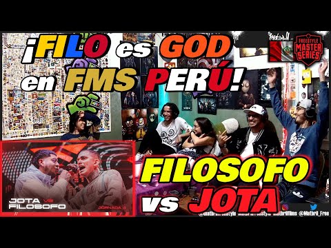 🔴COLOMBIANOS REACCIONAN a FILOSOFO vs JOTA - ¡FILO es GOD en FMS PERÚ! [FMS PERÚ JORNADA 4 2023]
