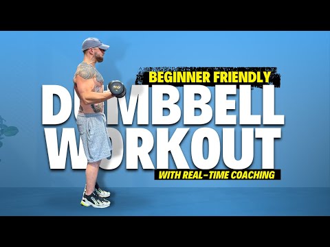 20-minütiges Ganzkörper-Krafttraining für zu Hause mit Kurzhanteln (PERFEKT FÜR 40, 50 UND 60+)