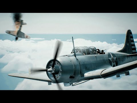 Aircraft ww2 dogfight, CGI cinematic / UE 5 3D Animation
