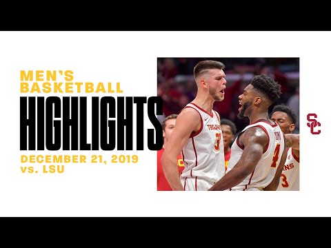 Men's Basketball: USC 70, LSU 68 - Highlights 12/21/19