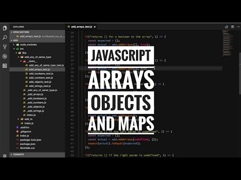 Javascript Arrays Objects And Maps