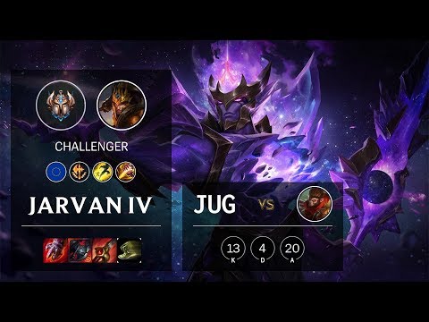 Jarvan IV Jungle vs Wukong - EUW Challenger Patch 10.9