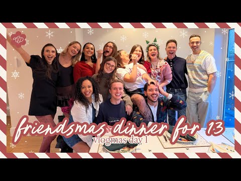 Did I survive cooking a roast for 13 adults? Vlogmas day 1 ❤️ - Caroline x