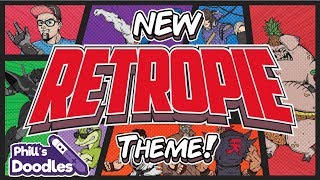 Phill's Doodles Comics NEW RetroPie Theme For EmulationStation! AWESOME!