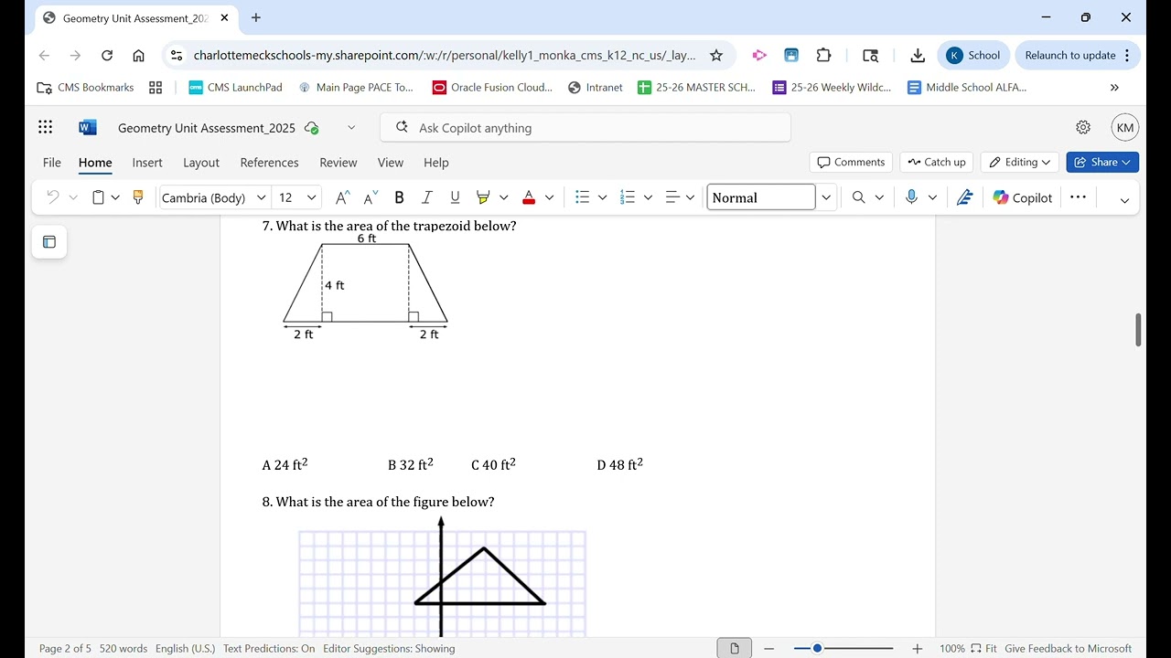 Geometry Unit Assessment 2025 docx   Google Chrome 2025 10 09 09 50 38