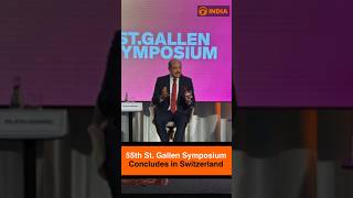 55th St. Gallen Symposium Concludes in Switzerland