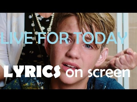 Live For Today - MattyB (Lyrics on screen)