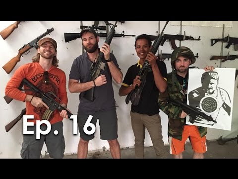 The Cambodian Gun Range Ep. 16 P.T.W. BTS