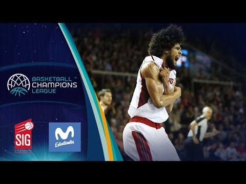 SIG Strasbourg v Movistar Estudiantes - Highlights - Basketball Champions League