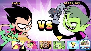 Teen Titans Go: Jump Jousts - Who is the Best Gamer in the Tower? (CN Games)