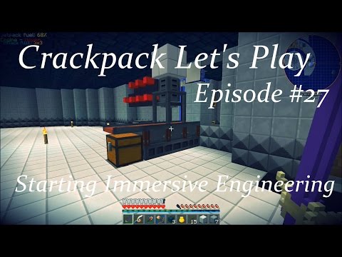 Minecraft Crackpack Lp Ep 27: Starting Immersive Engineering