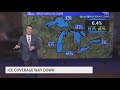 Ice coverage on Great Lakes lower than average