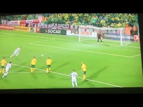É GOL HARRY KANE LITUÂNIA 0 X 1 INGLATERRA 08/10/2017 - ELIMINATÓRIAS DA COPA DO MUNDO