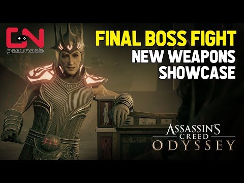 AC Odyssey - Torment of Hades - Final Boss Fight - Hades - Weapons Showcase