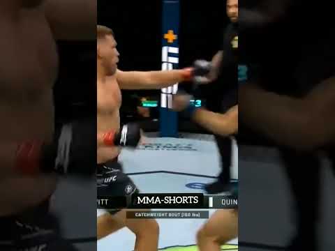 "Wow what a knockout" #UFCSanDiego #JasonWitt VS #JoshQuinlan#shorts#wow#ufc#mma#Boxing#wwe#combat