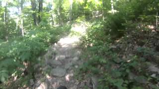 preview picture of video 'Allamuchy Mountain State Park North- Cardiac/Ditch Bypass Trail'