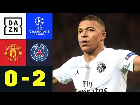 Kylian Mbappe erobert Old Trafford: Manchester United - Paris Saint-Germain 0:2 | Champions League