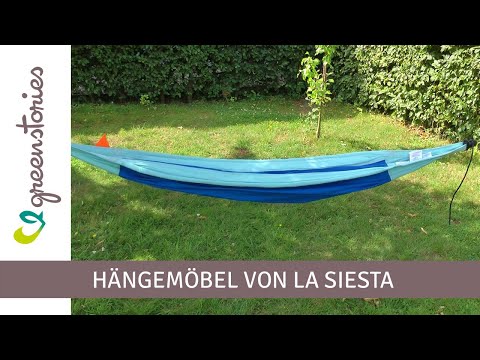 Vorschau: Hängestuhl Comfort Bio 180 x 115 cm Habana Azure