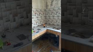 Download lagu #Part 3 - meja dapur sudah di pasang keramik dinding, pelan-pelan asal selesai ... mp3