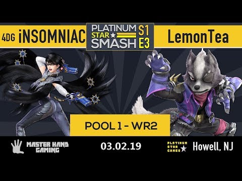 Platinum Star Smash S1:E3 - 4DG | iNSOMNIAC (Daisy, Bayo) vs LemonTea (Wolf) - Pool 1 WR2