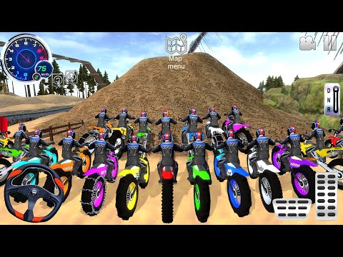 Juego de Motos - Motor Bikes Extreme Off-Road Multiplayer 2026 - Extrema de Motocicletas Gameplay
