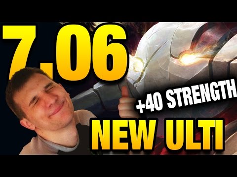 DOTA 2 7.06 Sven New Ultimate Updated - Arteezy vs Abed Invoker
