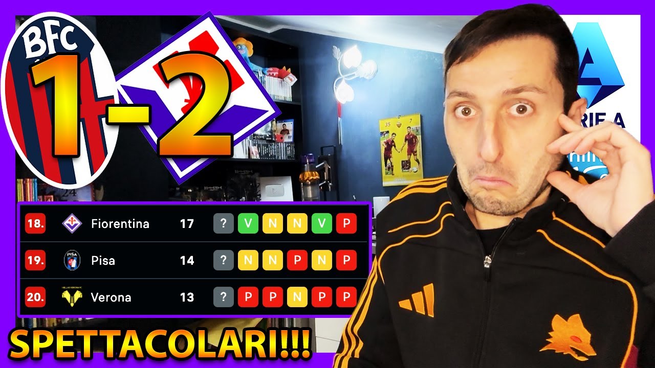 Bologna vs Fiorentina Key Moments & Goals Season 2025/2026