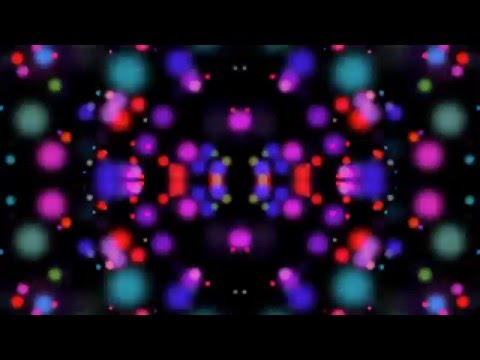 Club Visuals 641 - Color Particles Motion Background Video Loop HD