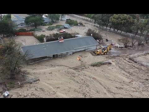 01-28-2021 Salinas, CA - Mudflow Cleanup Begins