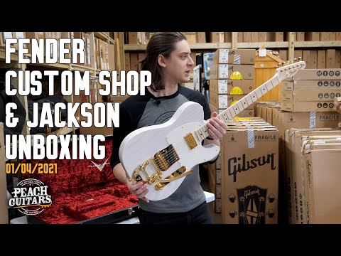 Fender & Jackson Custom Shop: An Unmissable Unboxing! 1st April 2021