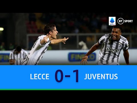 Lecce vs Juventus (0-1) | A first Serie A goal for Fagioli | Serie A Highlights