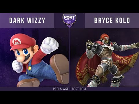 Port Priority 5 - MVG | Dark Wizzy (Mario) vs. Bryce Kold (Ganondorf) - Pools WSF