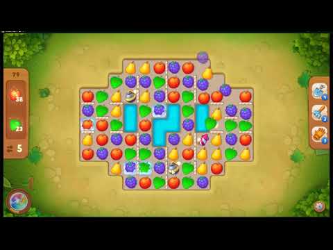 Gardenscapes Level 79 No Booster 🌲 l MiniGames