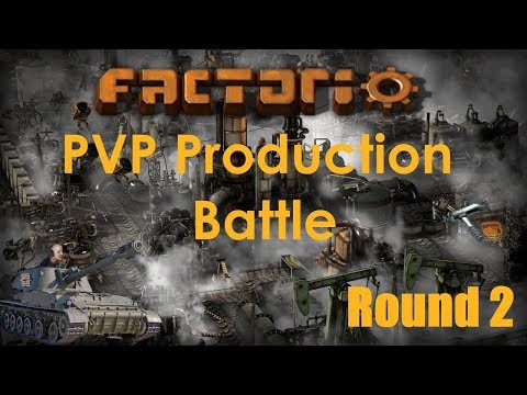Factorio PVP Production Challange 11-3-2018