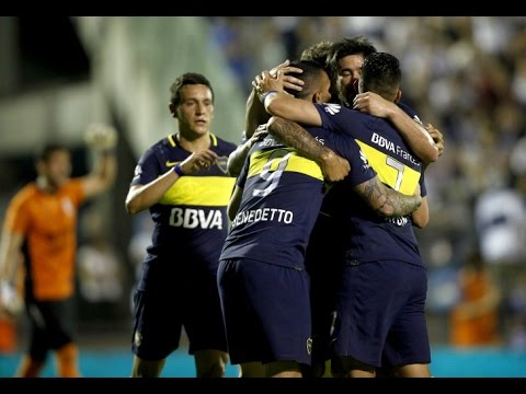 Gimnasia 0 Vs. Boca 3 (Benedetto x 2 y Pavón) - Fecha 9 Torneo Argentino 2016/17