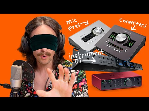 I Tested 4 Audio Interfaces ($99 to $1,999) | BLIND SHOOTOUT!