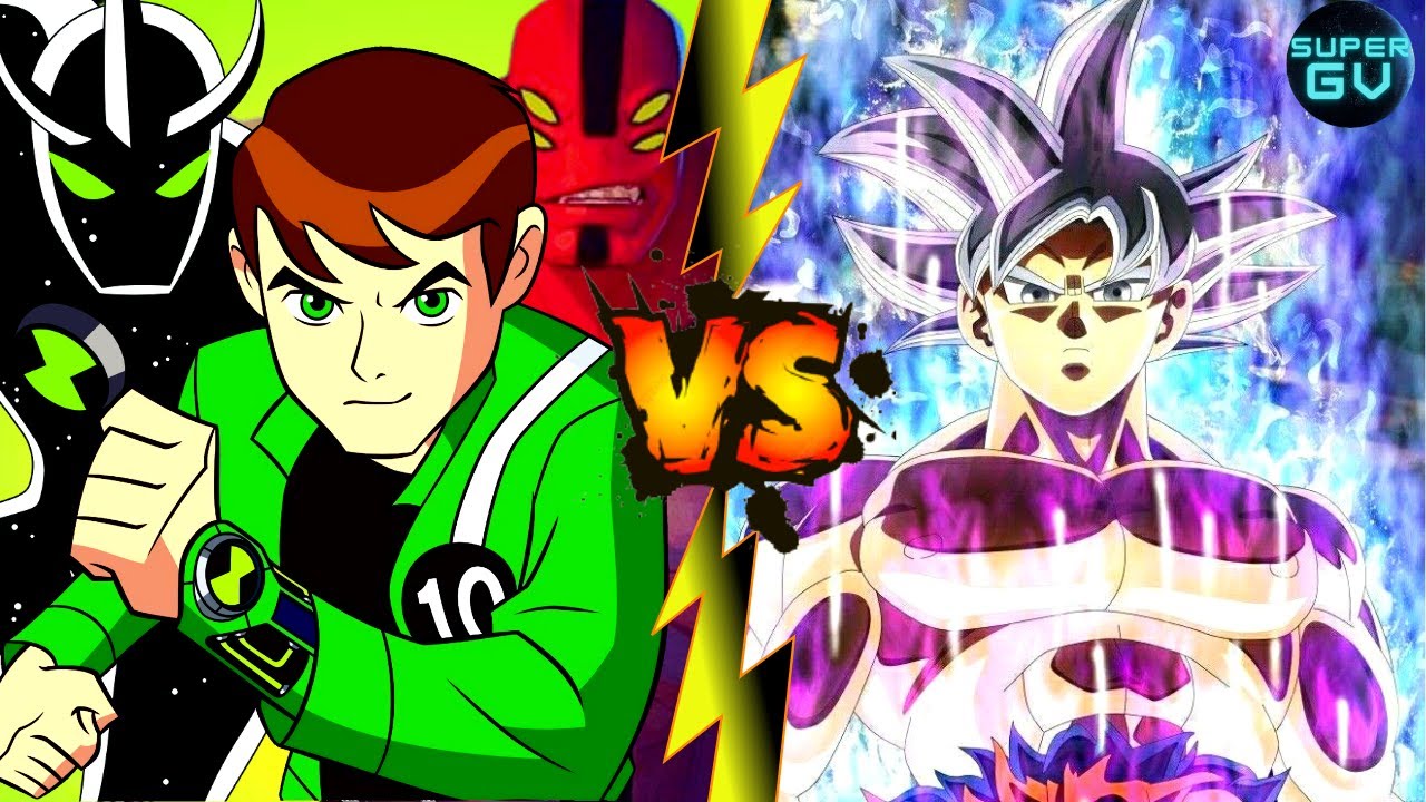 GOKU vs BEN 10 QUEM VENCERIA ? BATALHA MULTIVERSAL