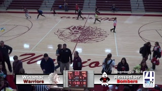 Winamac Girls Varsity Basketball vs Rensselaer Central