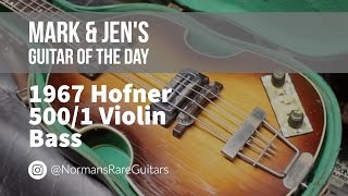 Video thumbnail for 1967 Hofner 500/1 Violin Bass | Guitar of the Day by Normans Rare Guitars