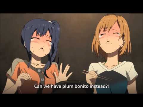 Shirobako - eating sour plum