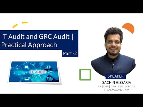 How to make career in IT Audit Special video for CA CA Students Sachin Hissaria