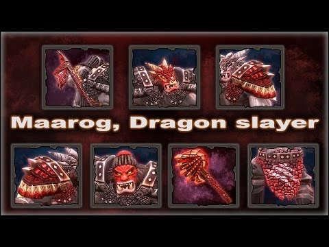SweS: Axe set "Maarog, Dragon Slayer"