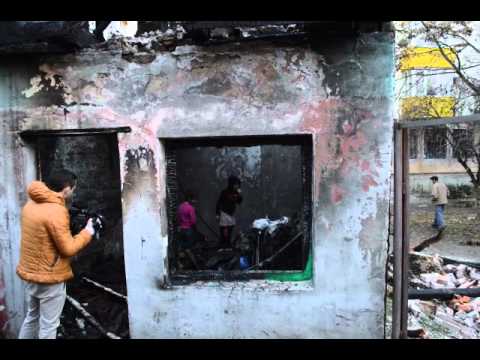 Incendiu strada Corvinilor Satu Mare