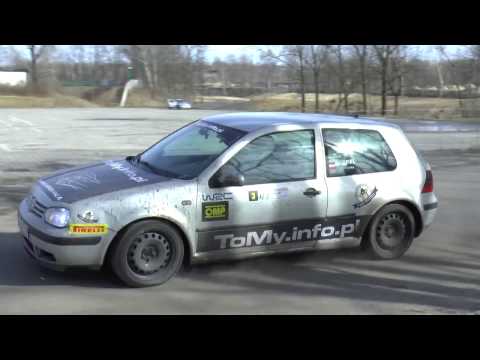 Szombierki Rally Cup Runda I - Krzysztof Henkel / Mateusz Marczyk - VW Golf