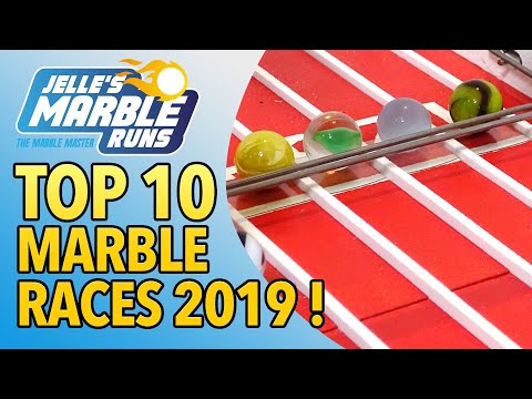 Top 10 Marble Races 2019 - Jelle's Marble Runs