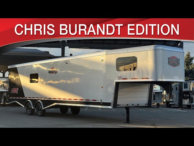 Preview image of 2026 Chris Burandt Edition Logan Coach Horse Power Gooseneck Power Sports Trailer youtube video